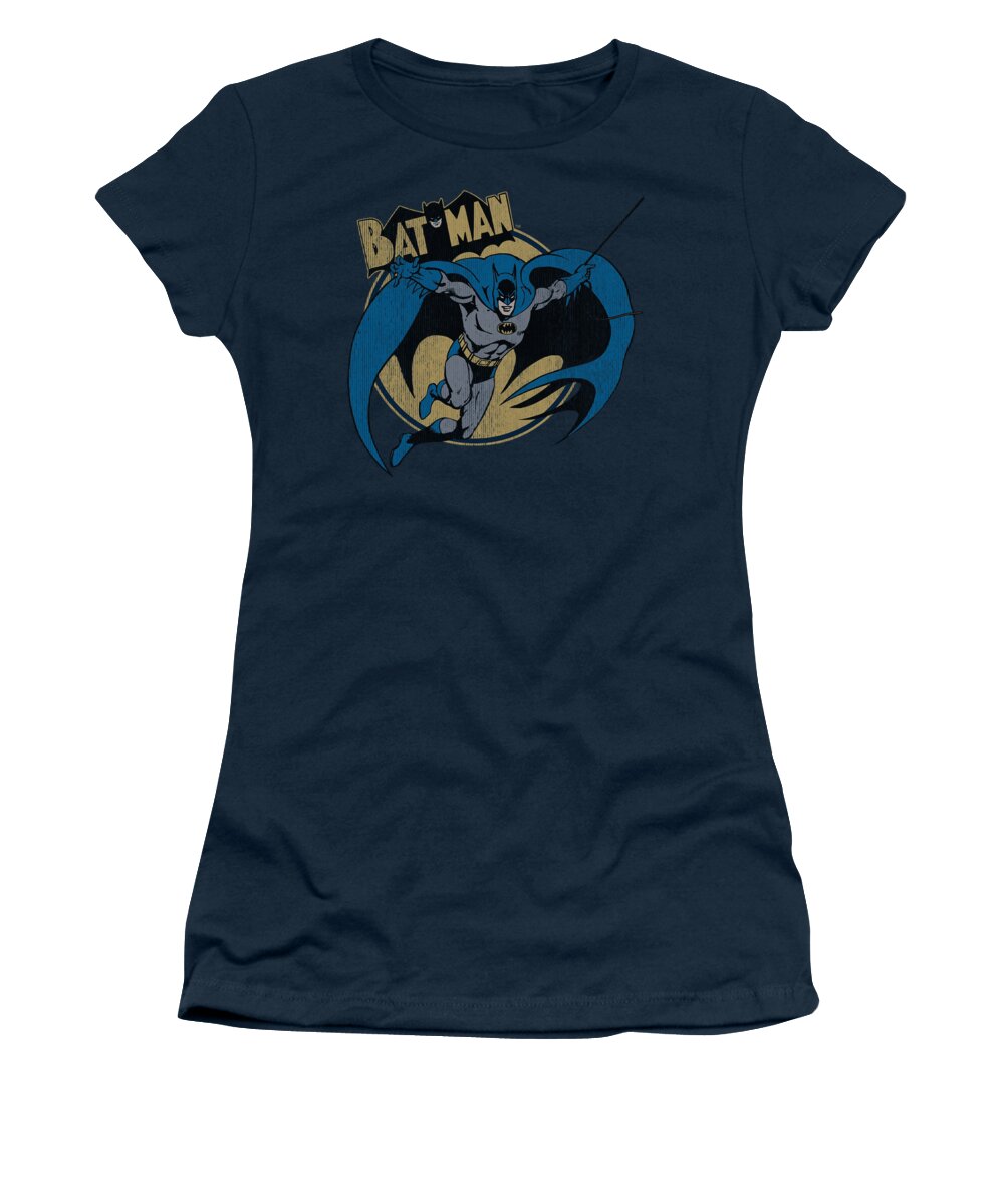 Batman Women's T-Shirt featuring the digital art Batman - Through The Night by Brand A