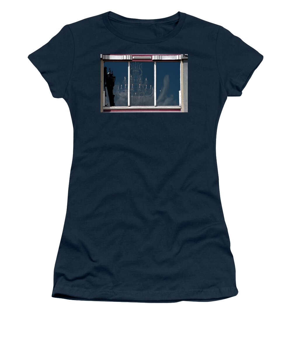 Candelabra Women's T-Shirt featuring the photograph Nashville Party #1 by Joseph Yarbrough