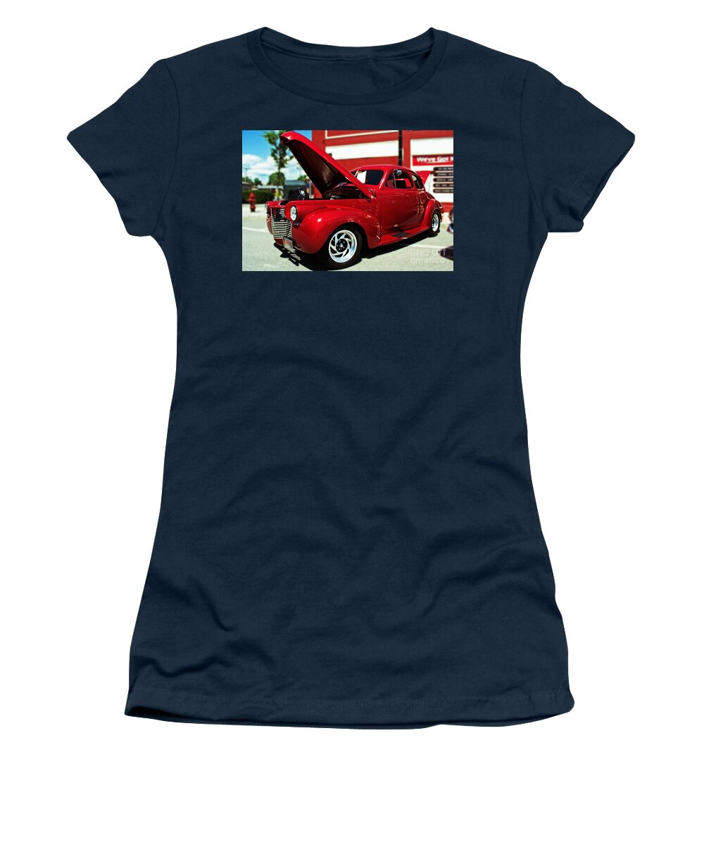 Chevrolet Women's T-Shirt featuring the photograph 1940 Chevy by Kevin Fortier