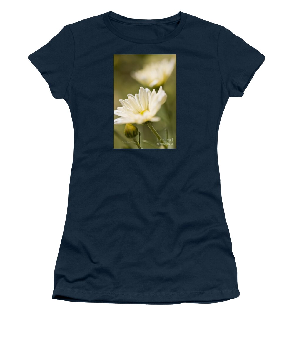 Chrysanthemum Women's T-Shirt featuring the photograph Chrysanthemum Flowers #3 by Richard J Thompson 