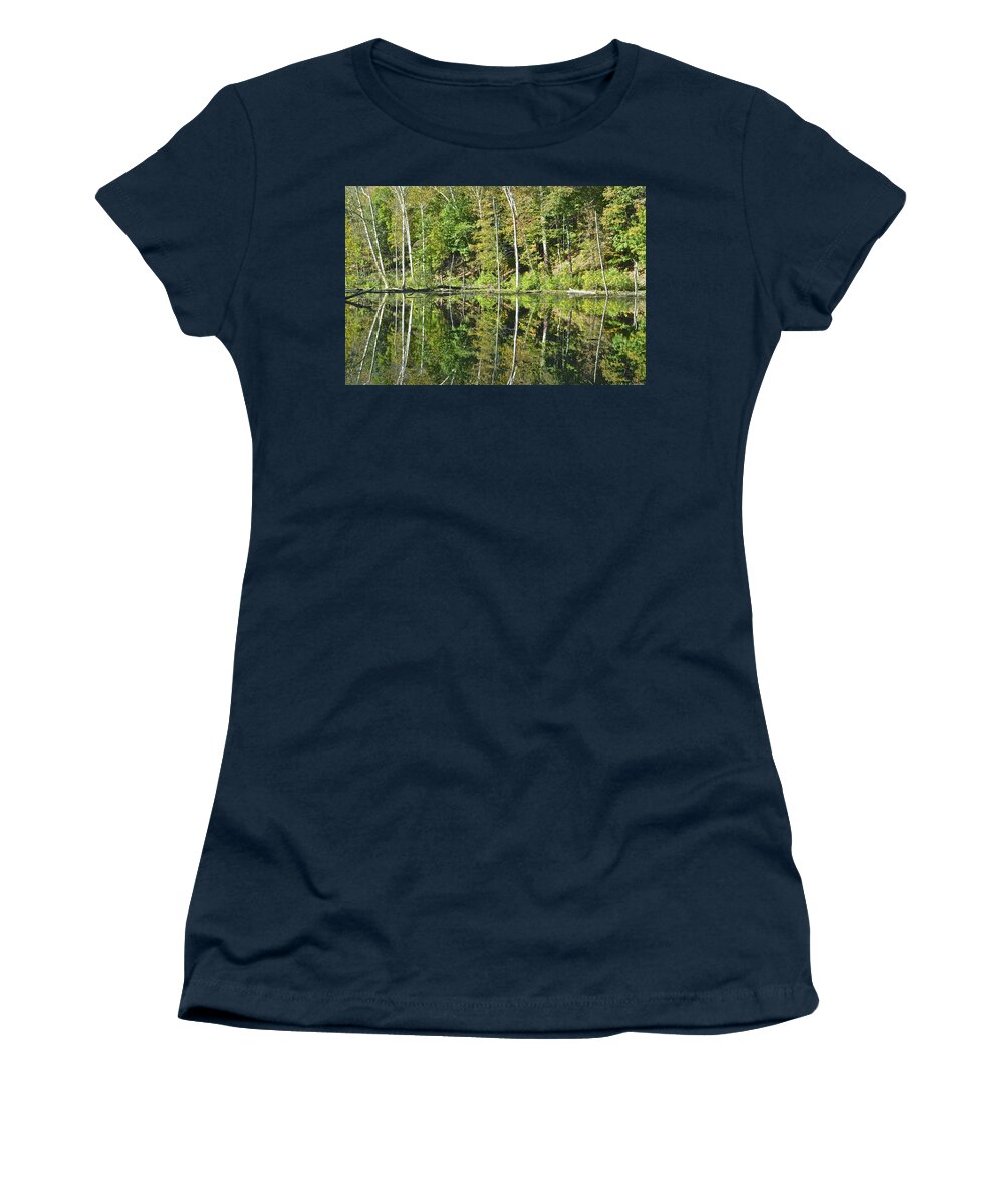 National Women's T-Shirt featuring the photograph Two of a Kind #2 by Frozen in Time Fine Art Photography