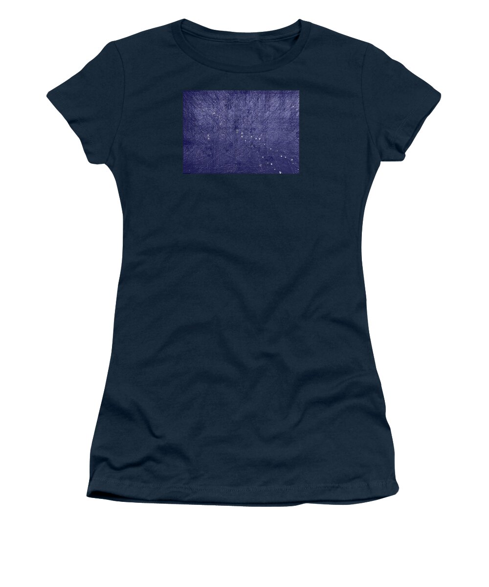 Abstract Women's T-Shirt featuring the digital art 5x7.l.1.8 by Gareth Lewis
