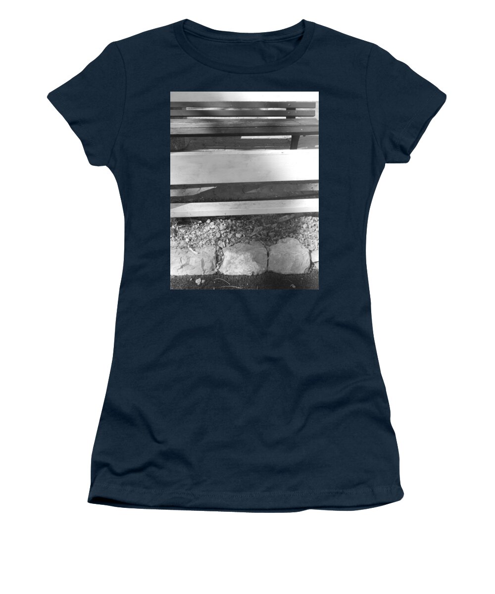 A Layered Reconstruction Women's T-Shirt featuring the photograph A Layered Reconstruction by Esther Newman-Cohen
