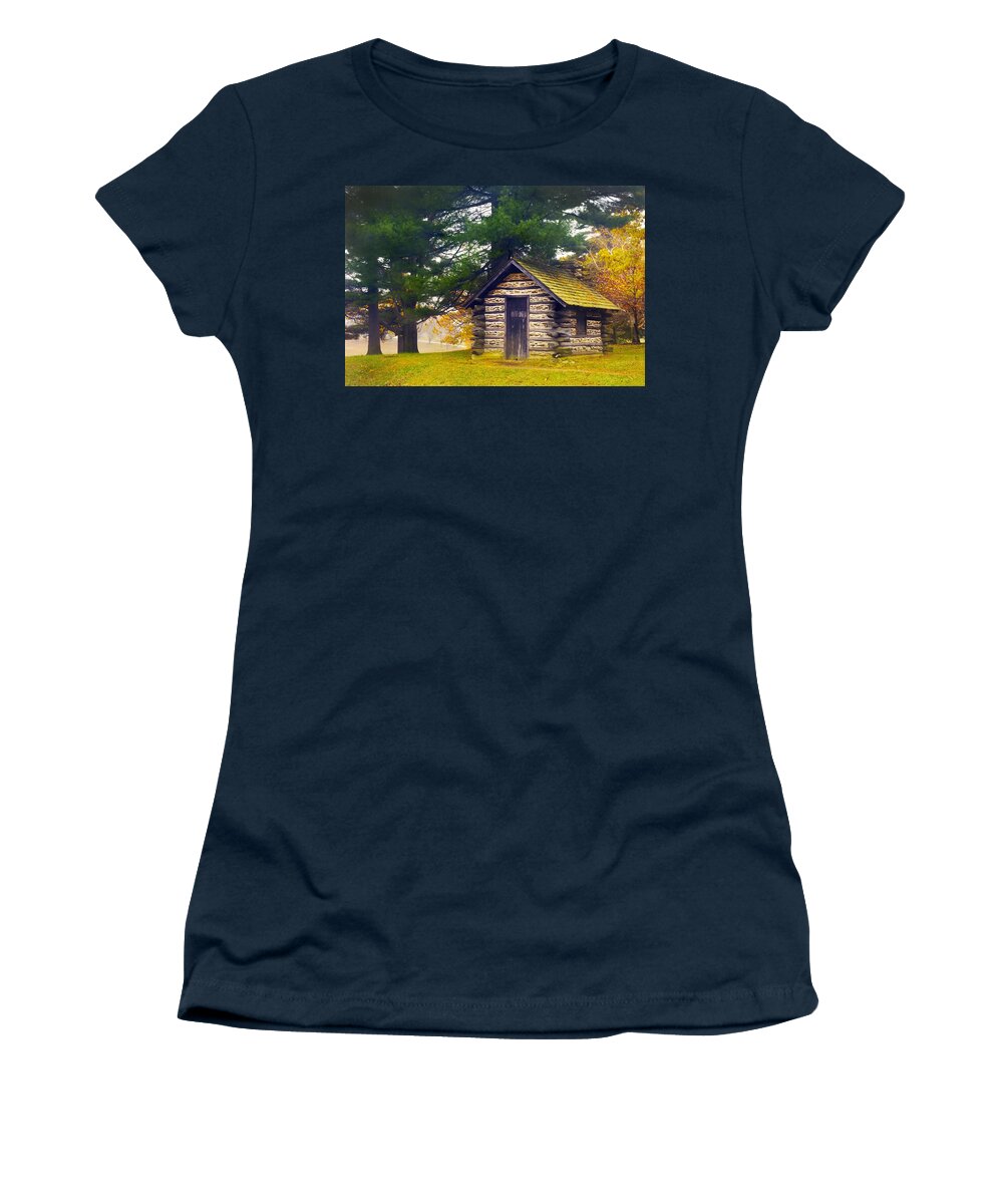 Autumn Women's T-Shirt featuring the photograph A Valley Forge Autumn by Paul W Faust - Impressions of Light