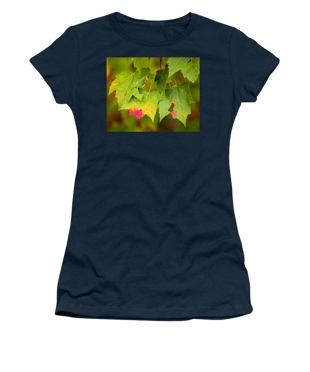2013 Women's T-Shirt featuring the photograph Almost Autumn by Melinda Ledsome