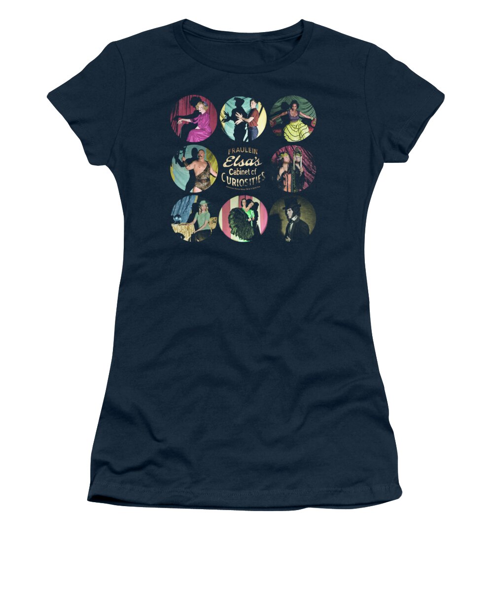  Women's T-Shirt featuring the digital art American Horror Story - Cabinet Of Curiosities by Brand A