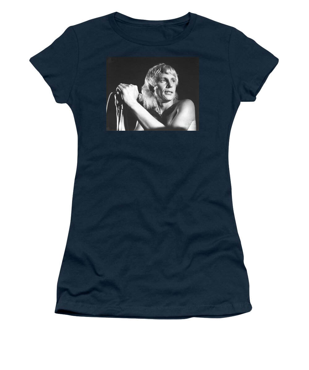Andy Women's T-Shirt featuring the photograph Andy Ellison Radio Stars by David Fowler