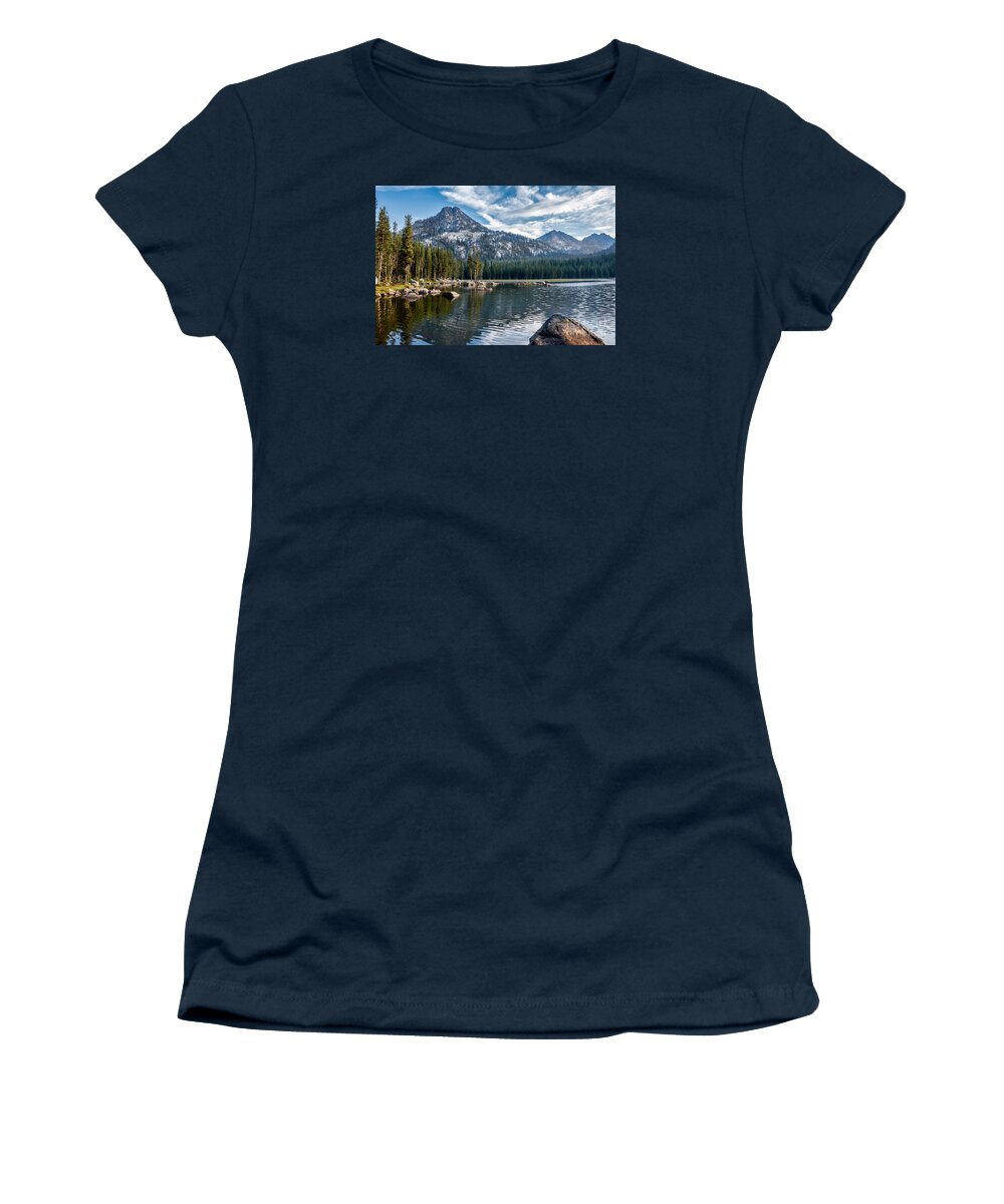 Wallowa Mountains Women's T-Shirt featuring the photograph Anthony Lake by Robert Bales