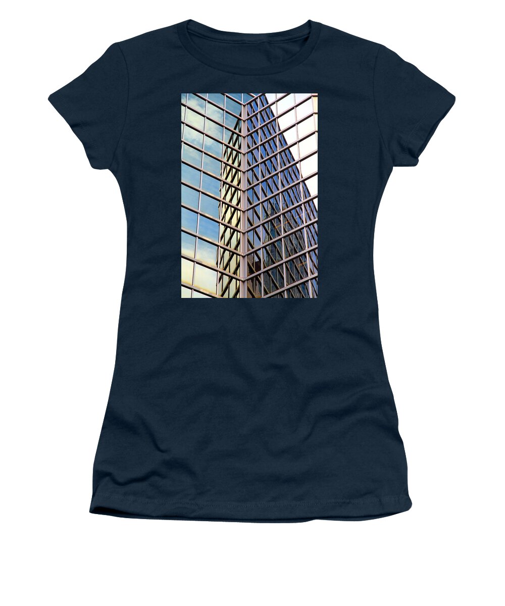 Architectural Women's T-Shirt featuring the photograph Architectural Details by Valentino Visentini