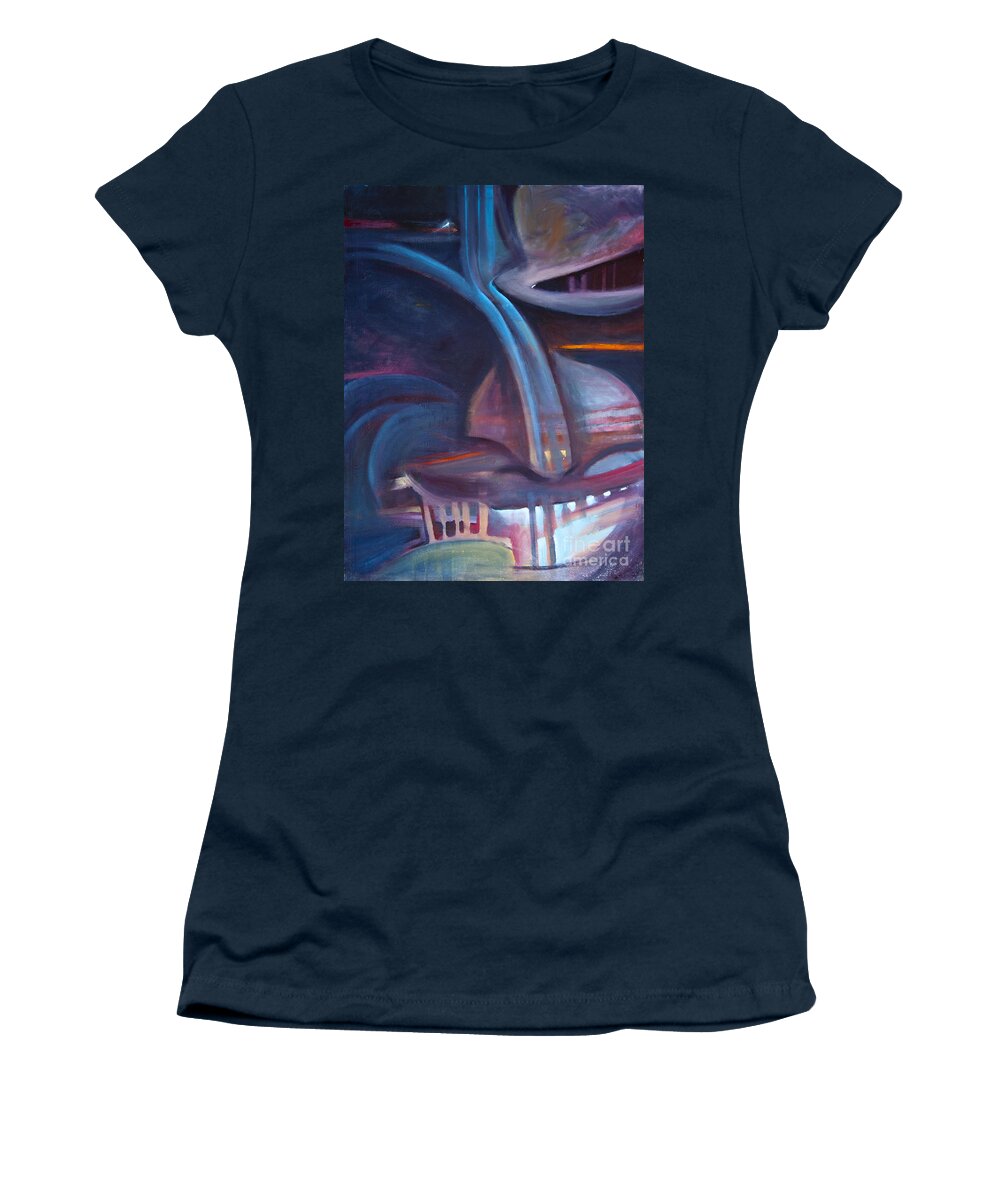 Ape Paintings Women's T-Shirt featuring the painting Baboon by Robert Corsetti