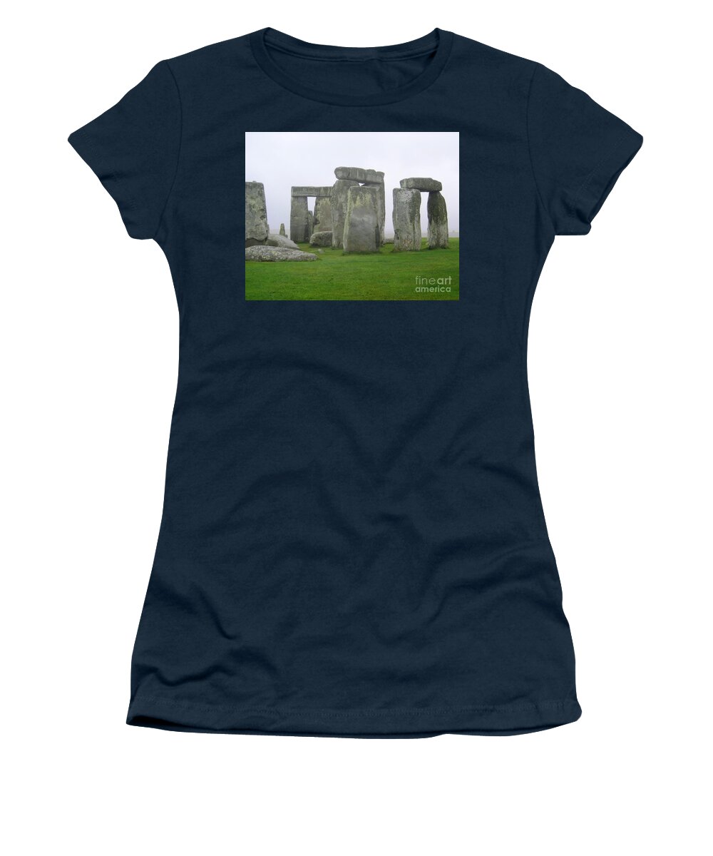 Stonehenge Women's T-Shirt featuring the photograph Balance by Denise Railey