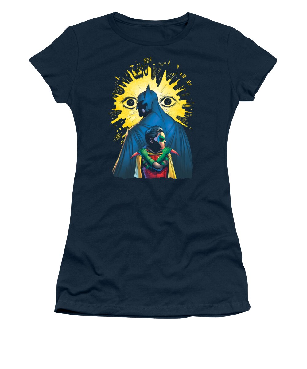  Women's T-Shirt featuring the digital art Batman - Watchers by Brand A