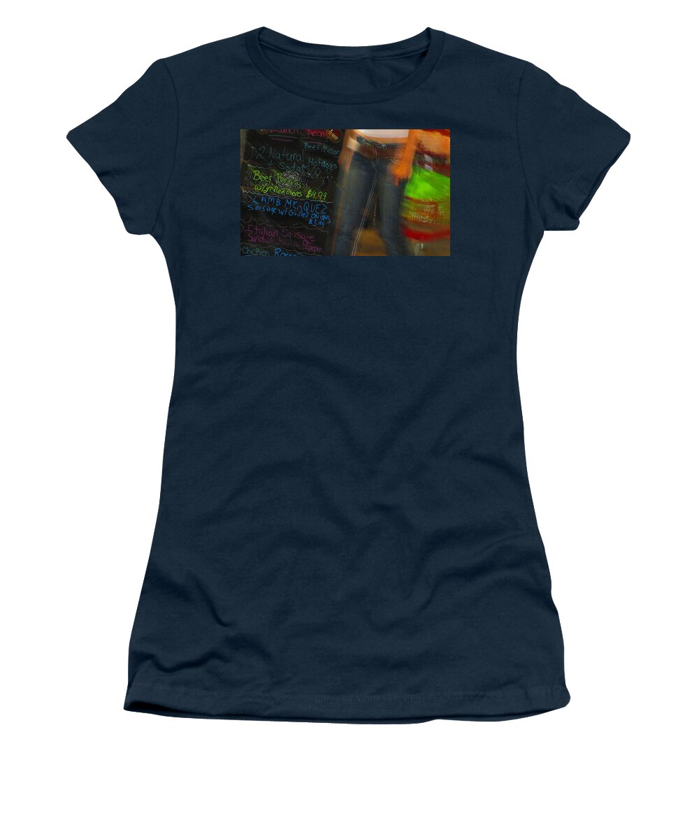 Abstract Women's T-Shirt featuring the photograph Beer Brat by Dart Humeston