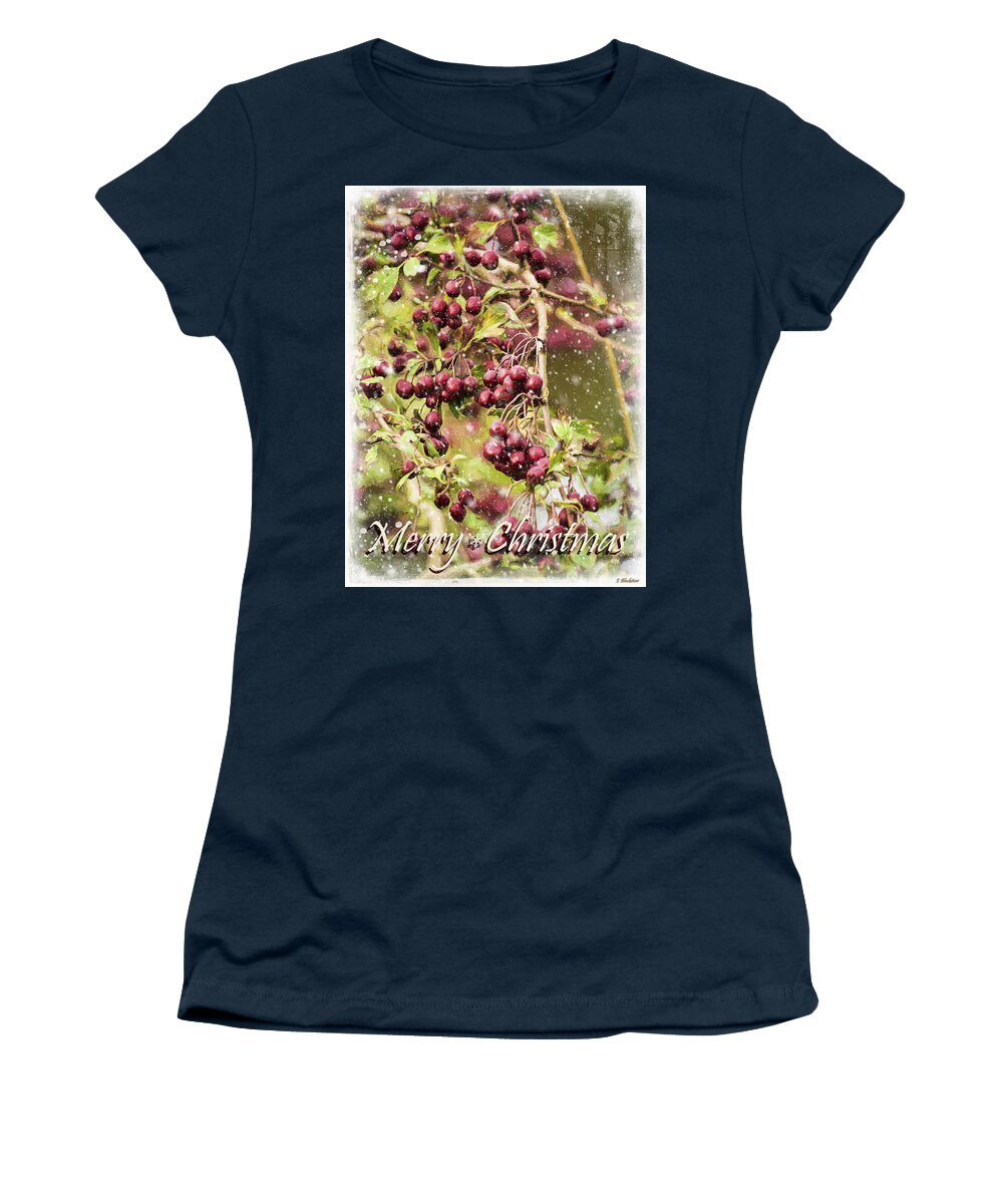 Best Of All Gifts Women's T-Shirt featuring the photograph Best Of All Gifts - Seasonal Art by Jordan Blackstone