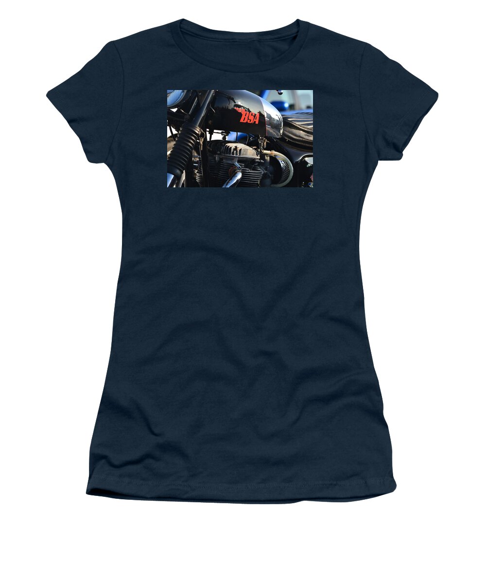  Women's T-Shirt featuring the photograph BSA by Dean Ferreira