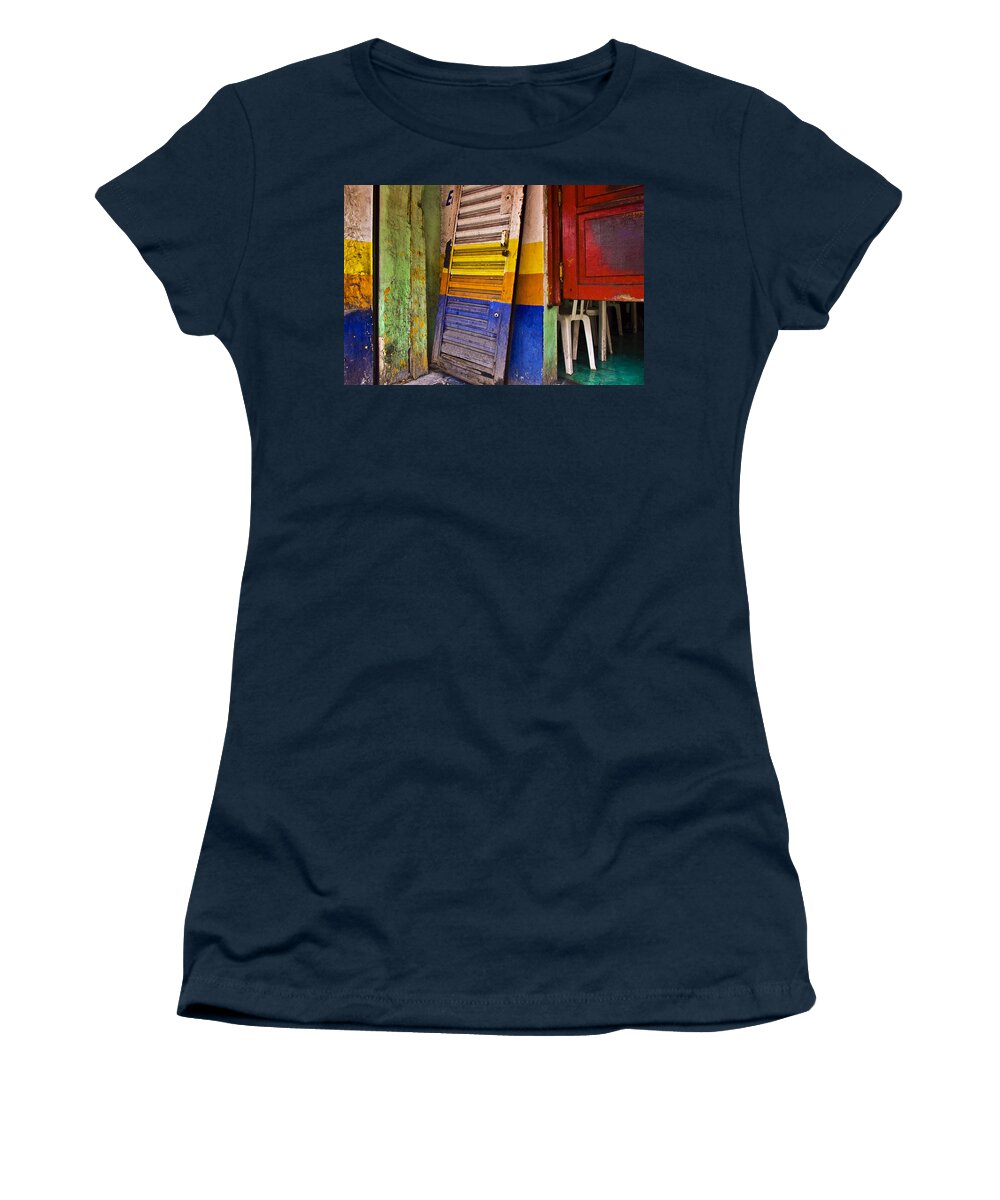 Cantina Women's T-Shirt featuring the photograph Cantina by Skip Hunt