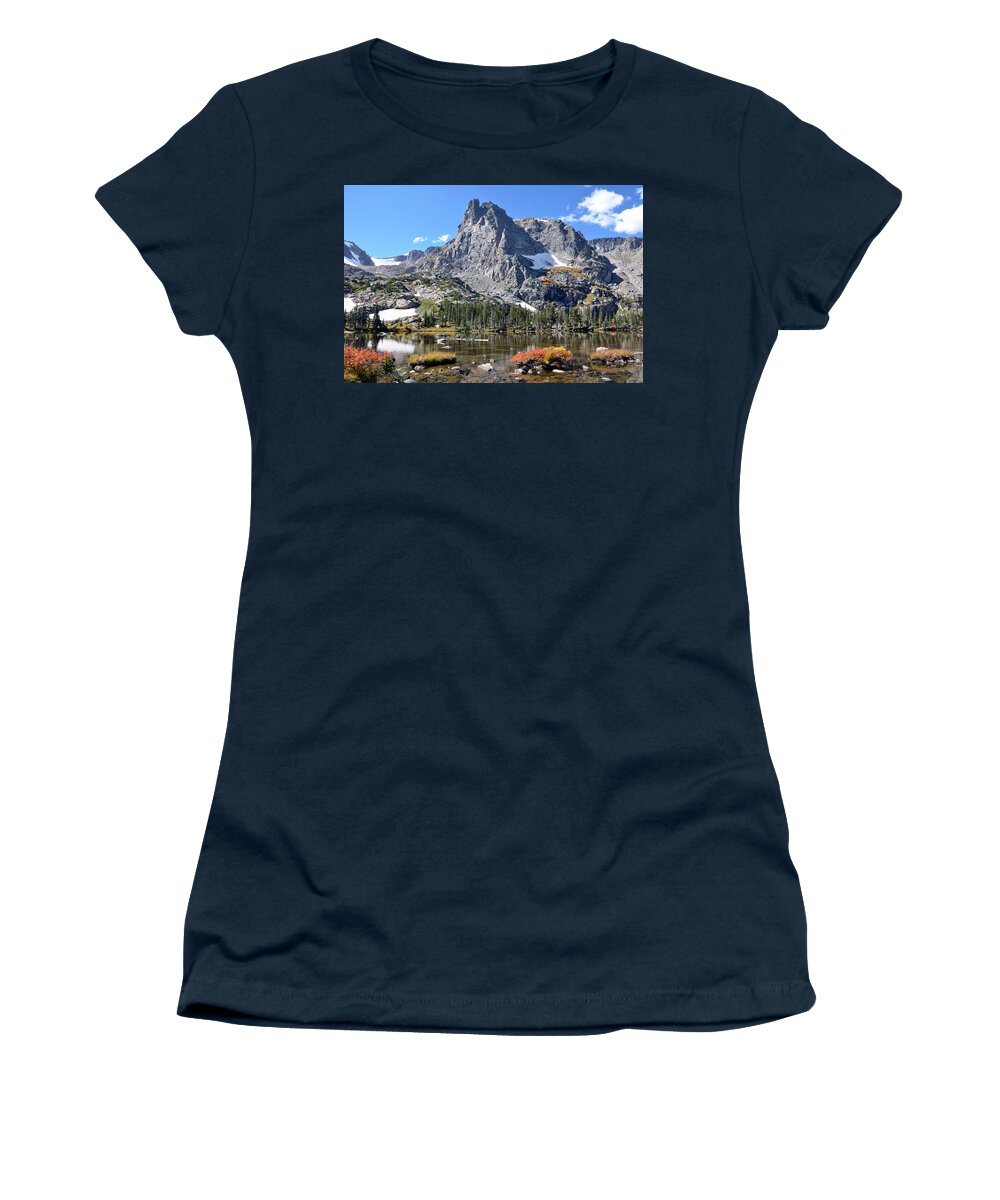 Notchtop Women's T-Shirt featuring the photograph Cathedral in the Park by Tranquil Light Photography