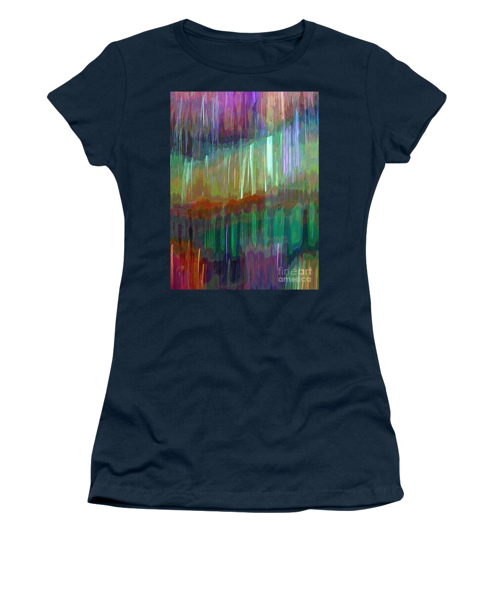 Celeritas Women's T-Shirt featuring the mixed media Celeritas 23 by Leigh Eldred