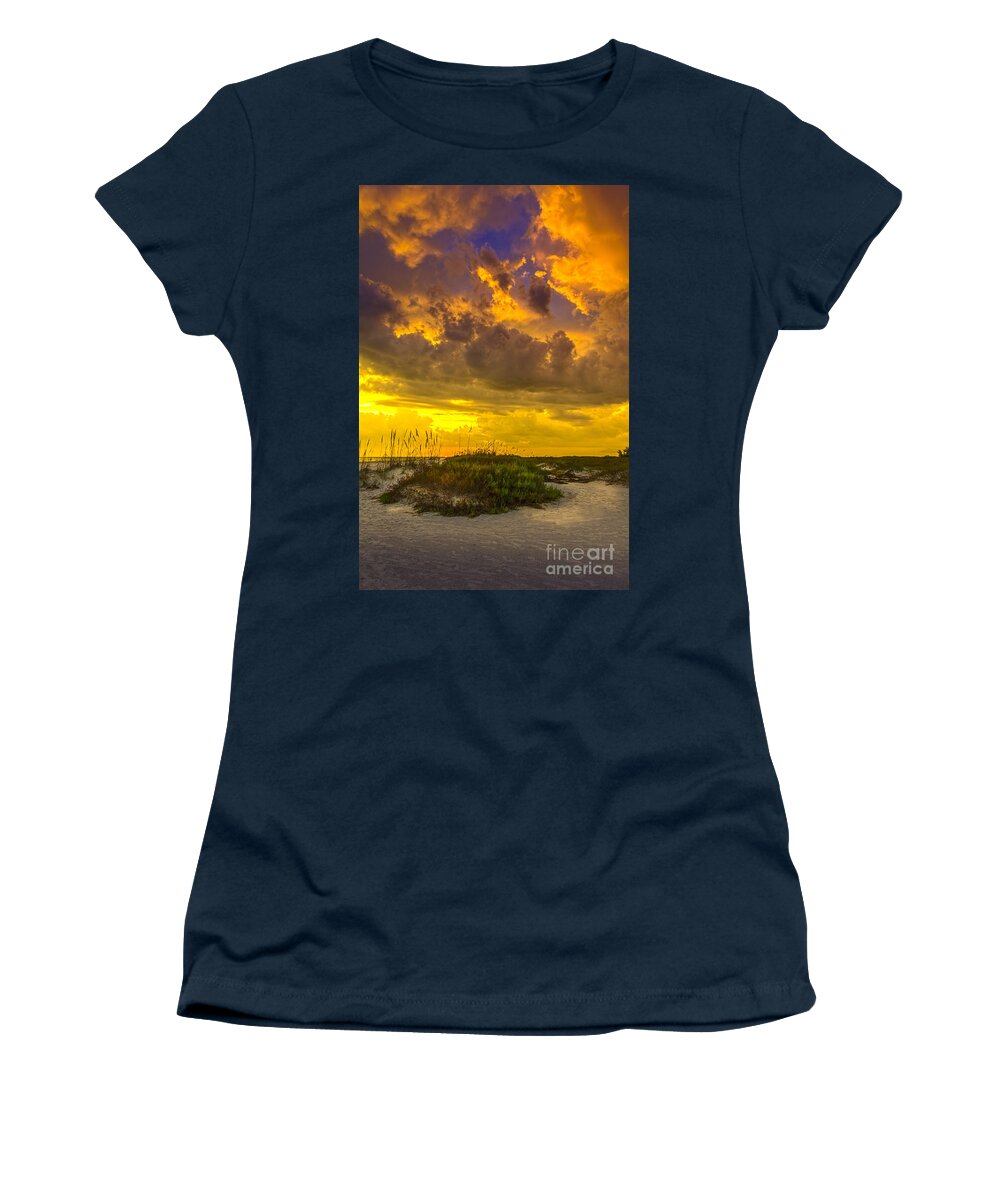 Sky Women's T-Shirt featuring the photograph Clearing Skies by Marvin Spates