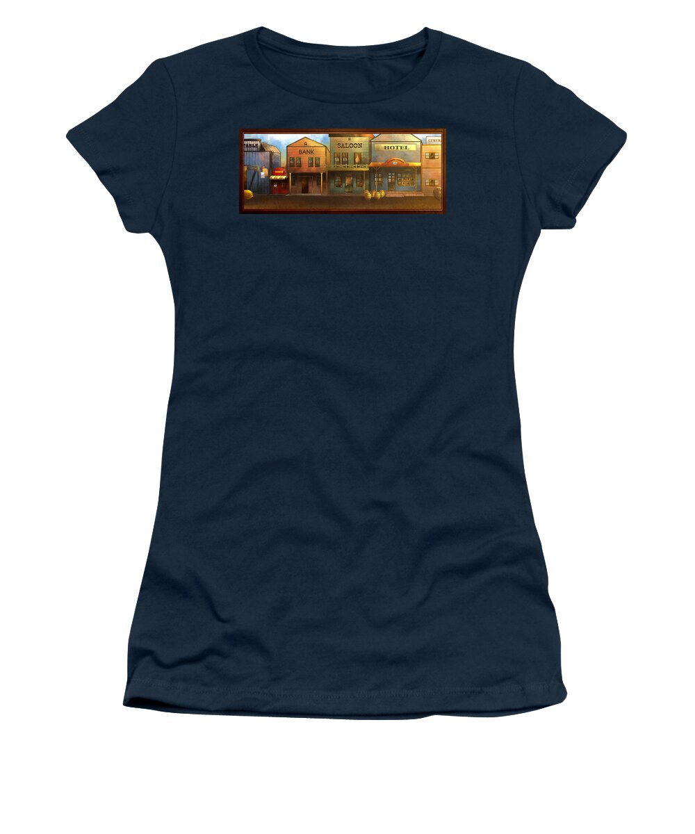Fantasy Women's T-Shirt featuring the painting Coloma by Reynold Jay