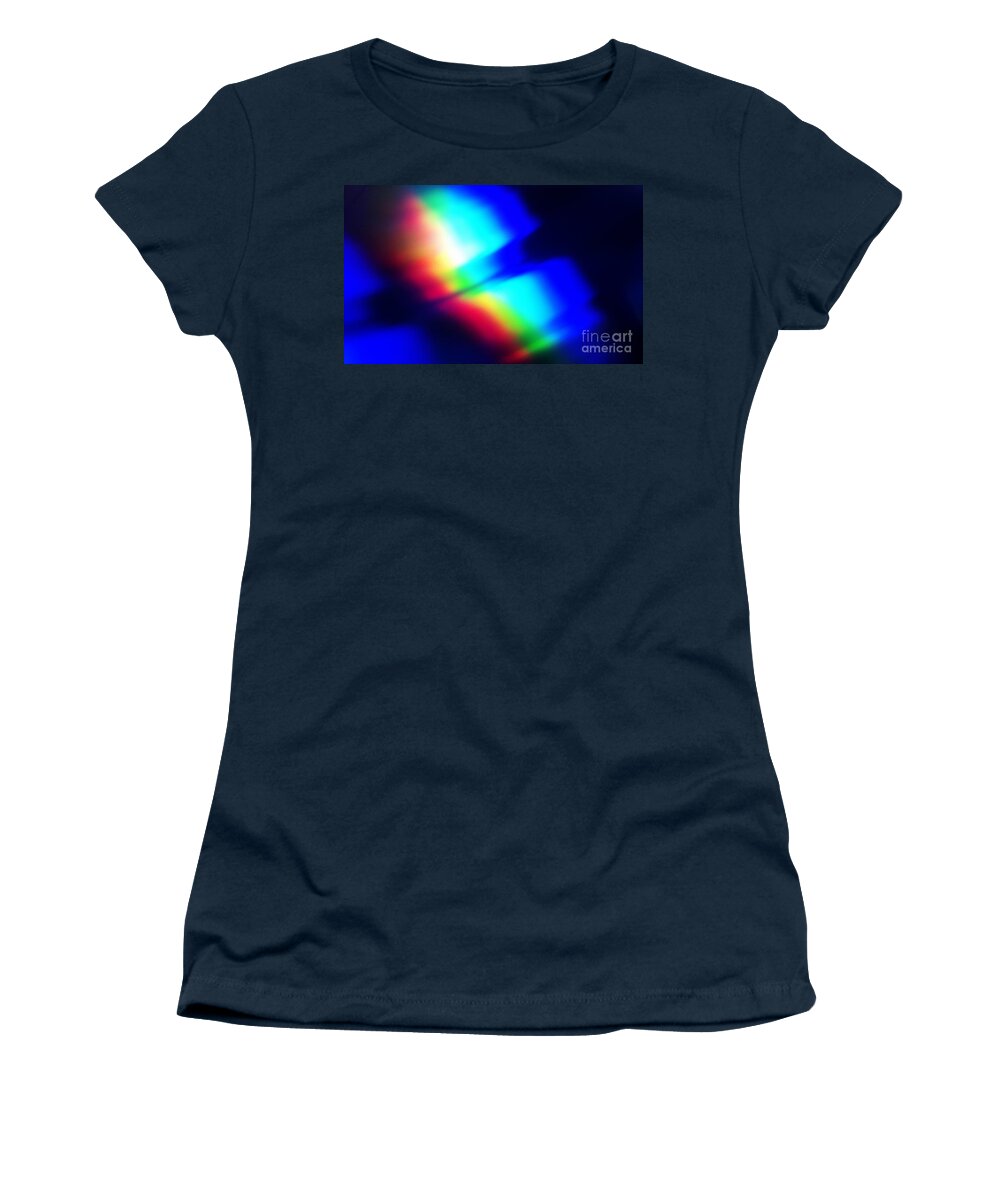 Colour Women's T-Shirt featuring the photograph Coloured Light by Martin Howard