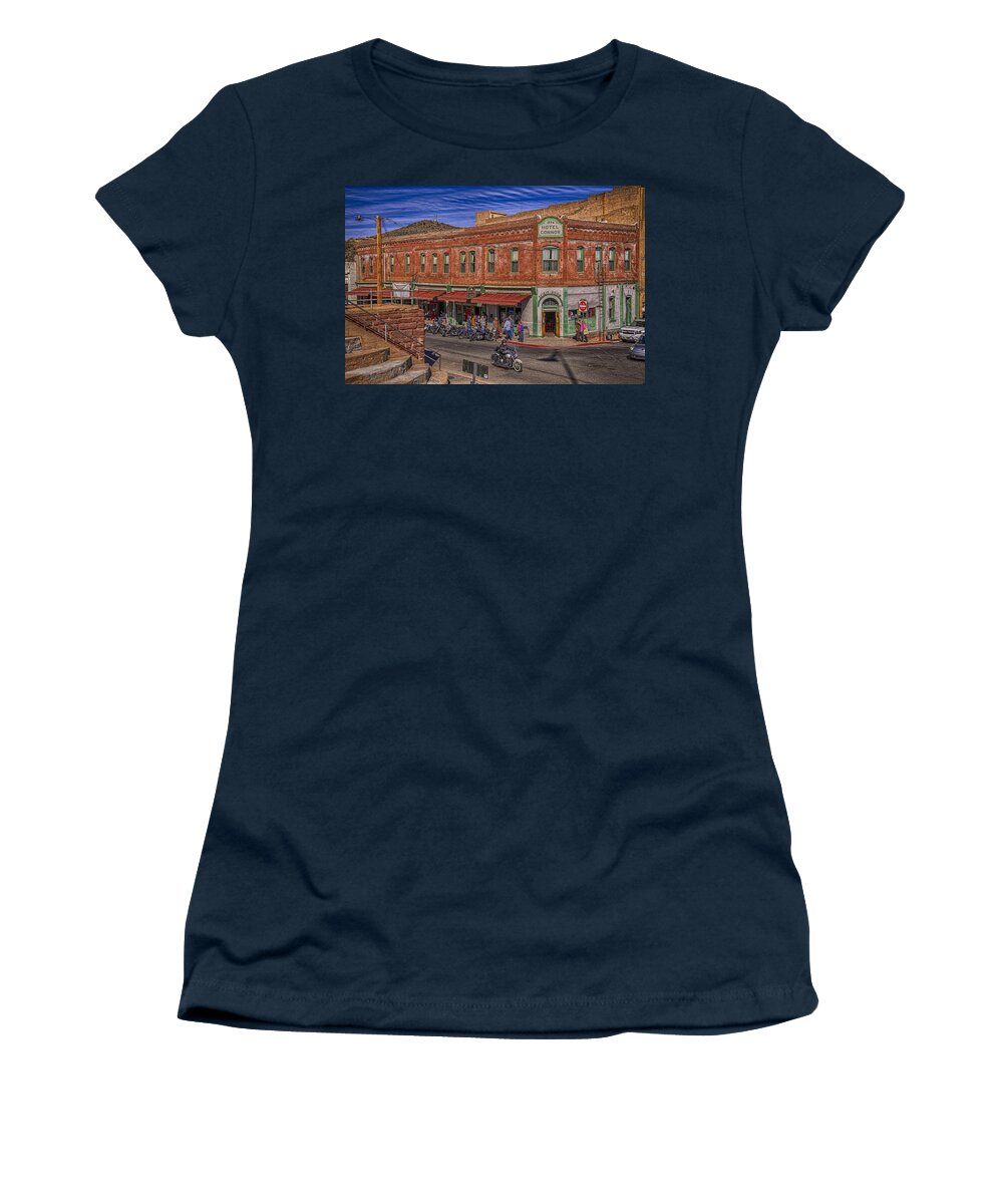 2014 Women's T-Shirt featuring the photograph Connor Hotel No.01 by Mark Myhaver