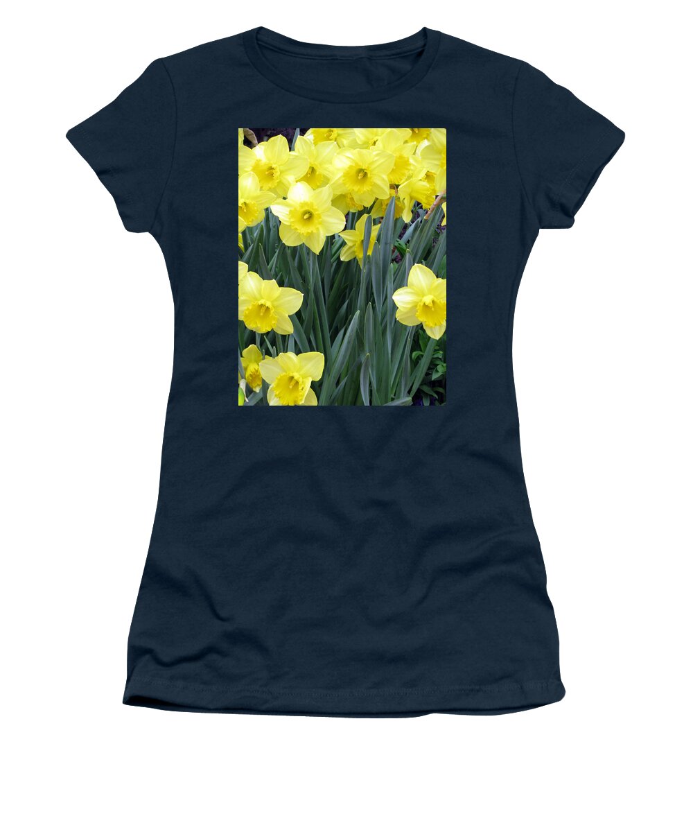 Daffodil Women's T-Shirt featuring the photograph Daffodil 34 by Pamela Critchlow