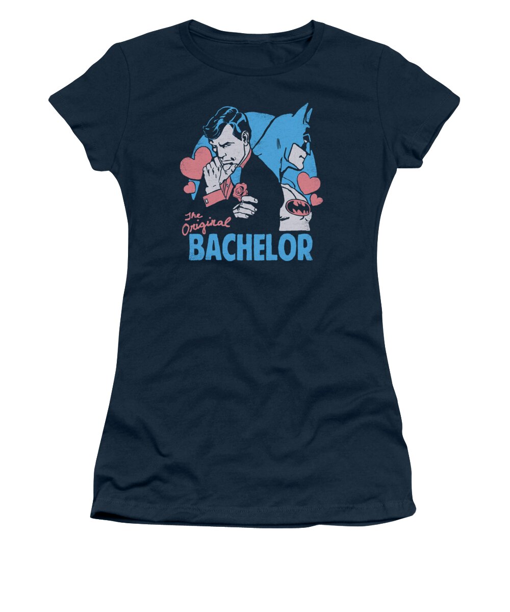 Dc Comics Women's T-Shirt featuring the digital art Dc - Bachelor by Brand A