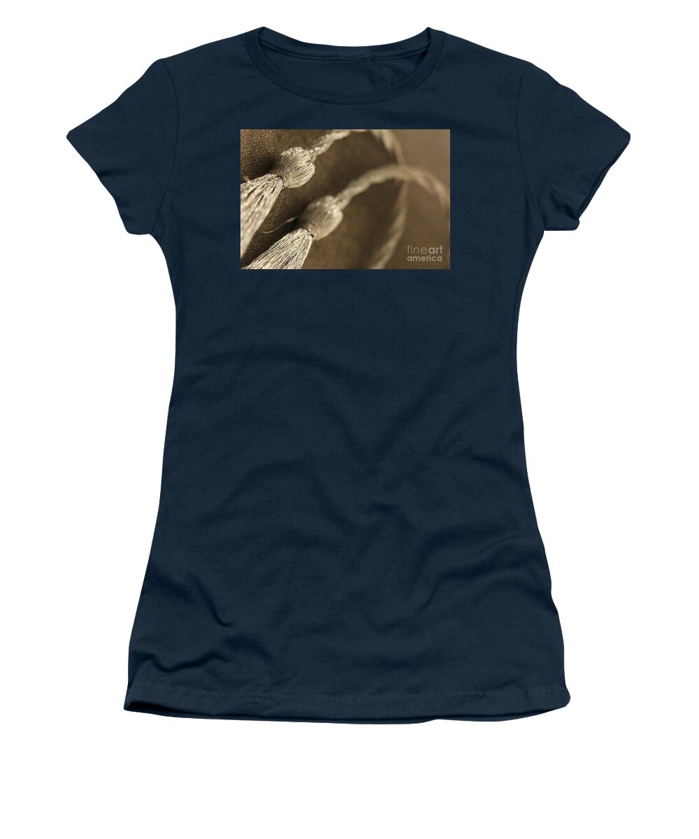 Bind Women's T-Shirt featuring the photograph Decorative Tassel by Amanda Mohler