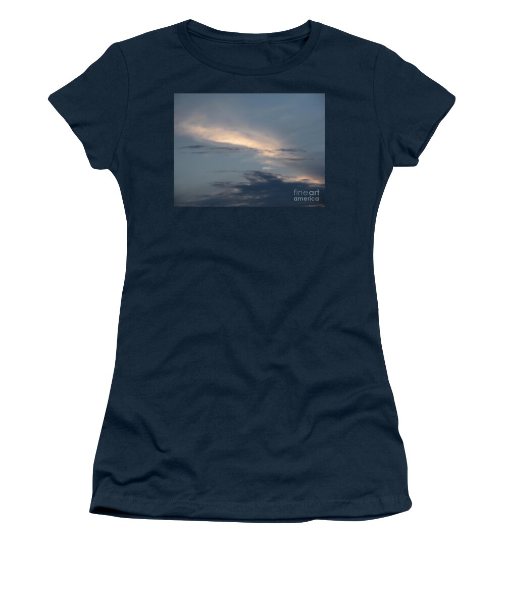 Skyline Women's T-Shirt featuring the photograph Dramatic Skyline by Joseph Baril