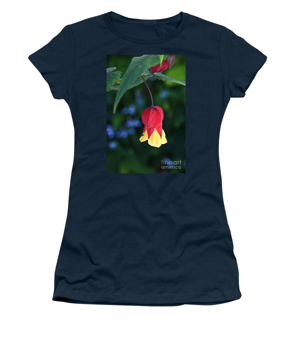 Flowers Women's T-Shirt featuring the photograph Droplet by Kathy McClure