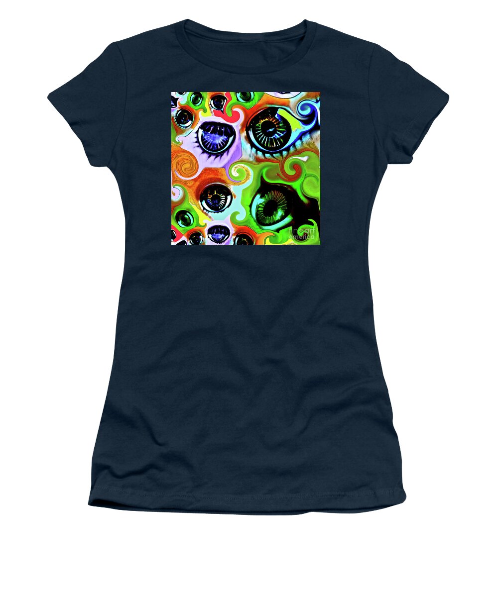 Eye Women's T-Shirt featuring the photograph EyeCandy by Gwyn Newcombe