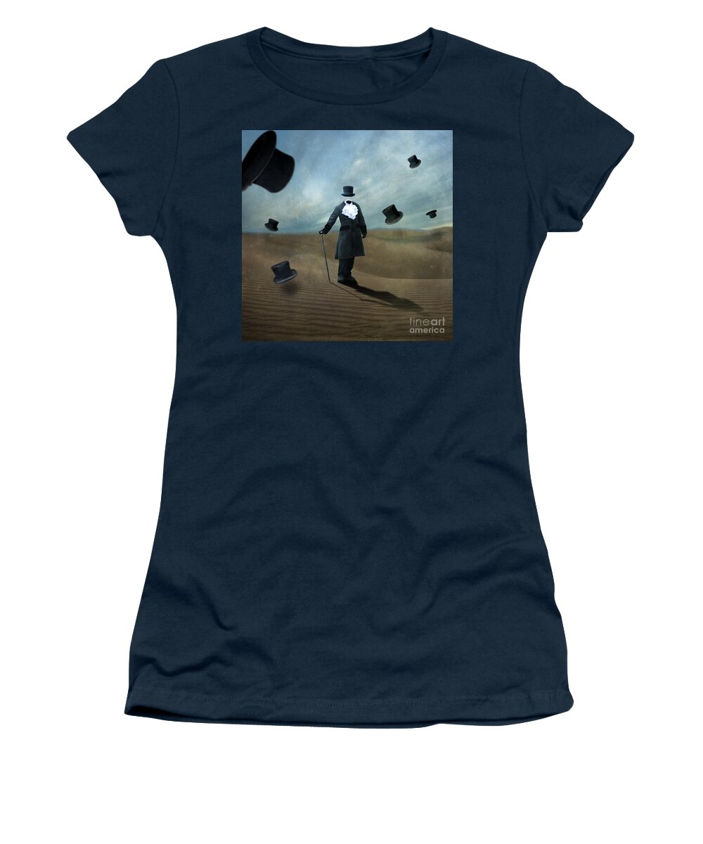 Death Valley Women's T-Shirt featuring the photograph Faceless by Juli Scalzi