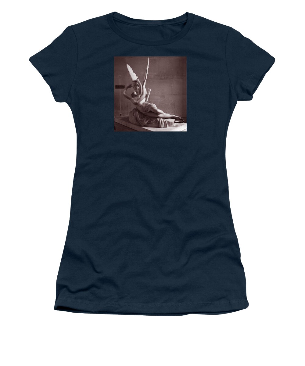 Psych Anim Par Le Baiser De L'amour Women's T-Shirt featuring the photograph Faith by Joe Schofield