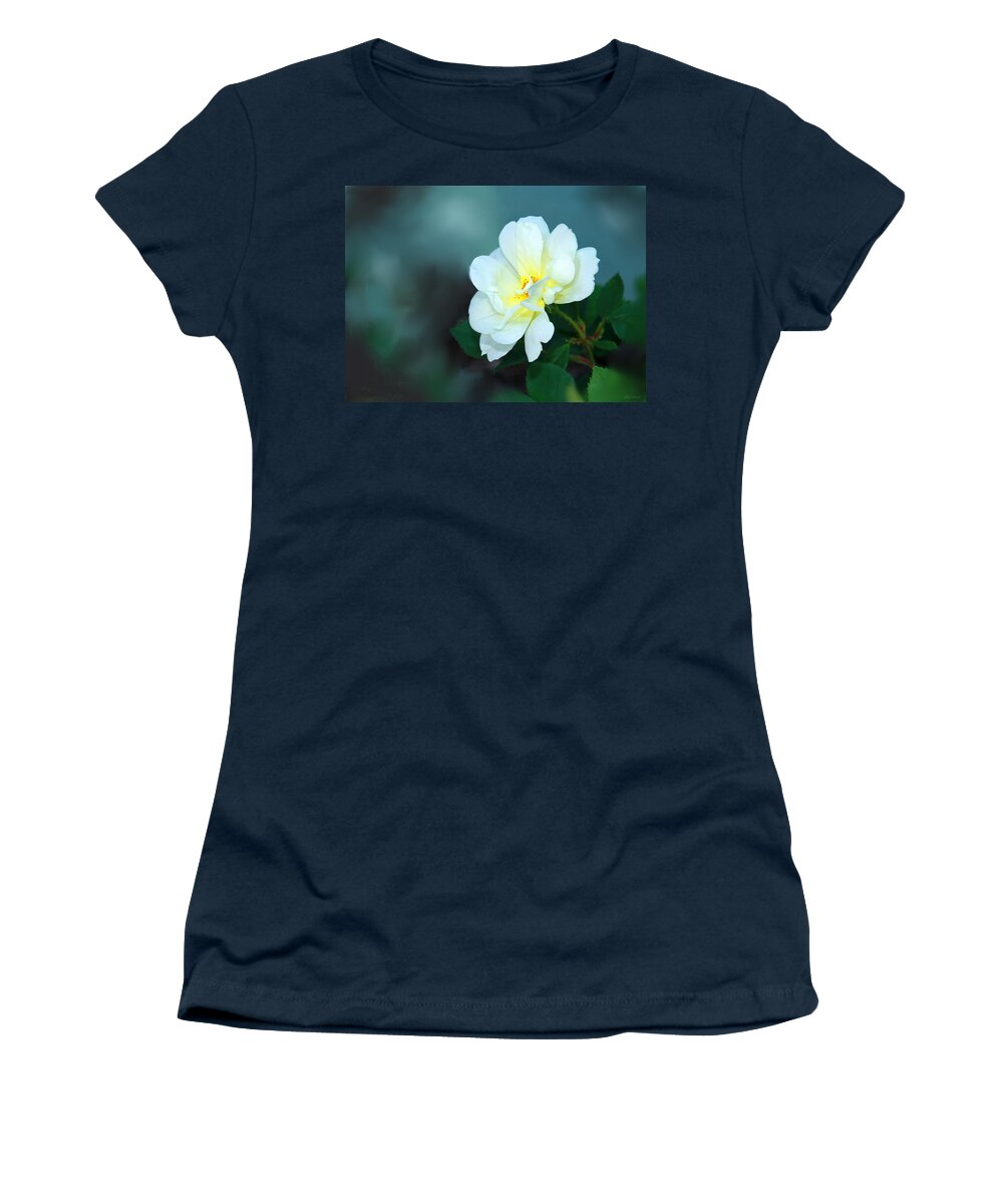 Flower Women's T-Shirt featuring the photograph Apple Blossom Time by Bonnie Willis