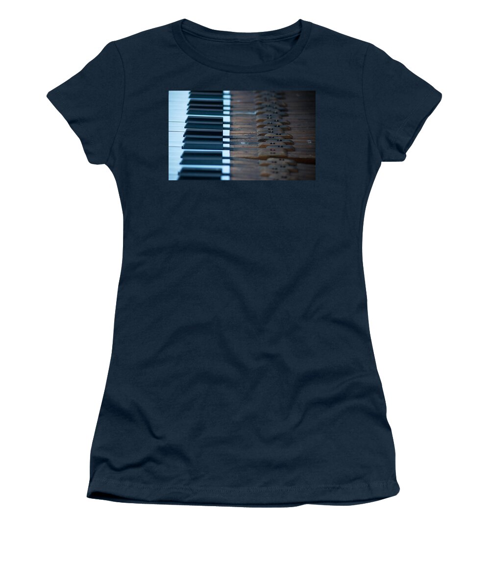 Piano Women's T-Shirt featuring the photograph Fulcrum by David Downs