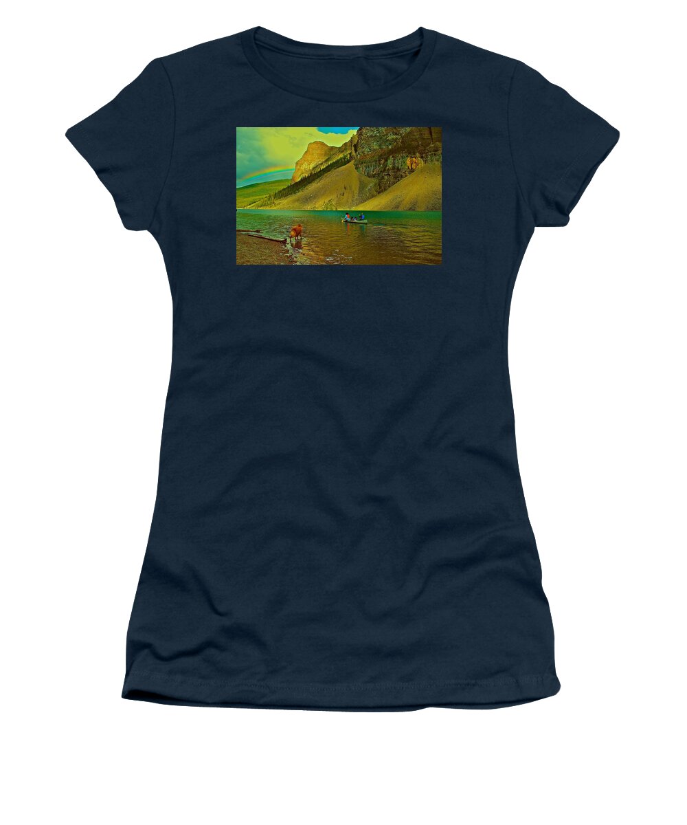 Pot Of Gold Women's T-Shirt featuring the photograph Golden Voyage by Jim Hogg