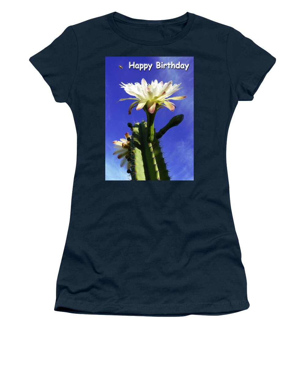 Birthday Women's T-Shirt featuring the photograph Happy Birthday Card And Print 11 by Mariusz Kula