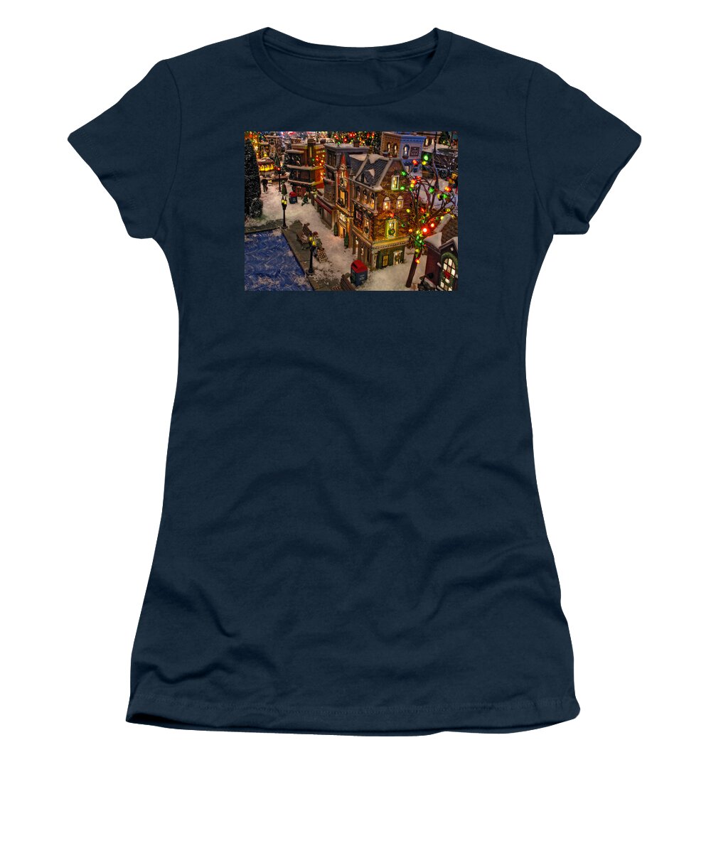 Christmas Women's T-Shirt featuring the photograph Home For The Holidays by Gary Blackman