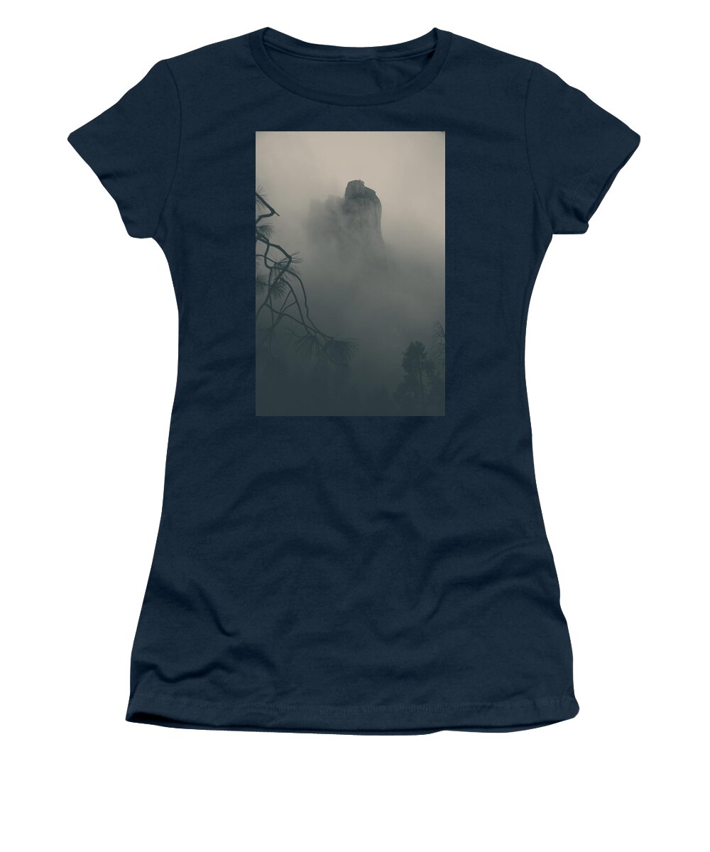 Yosemite National Park Women's T-Shirt featuring the photograph I Can Barely Remember by Laurie Search