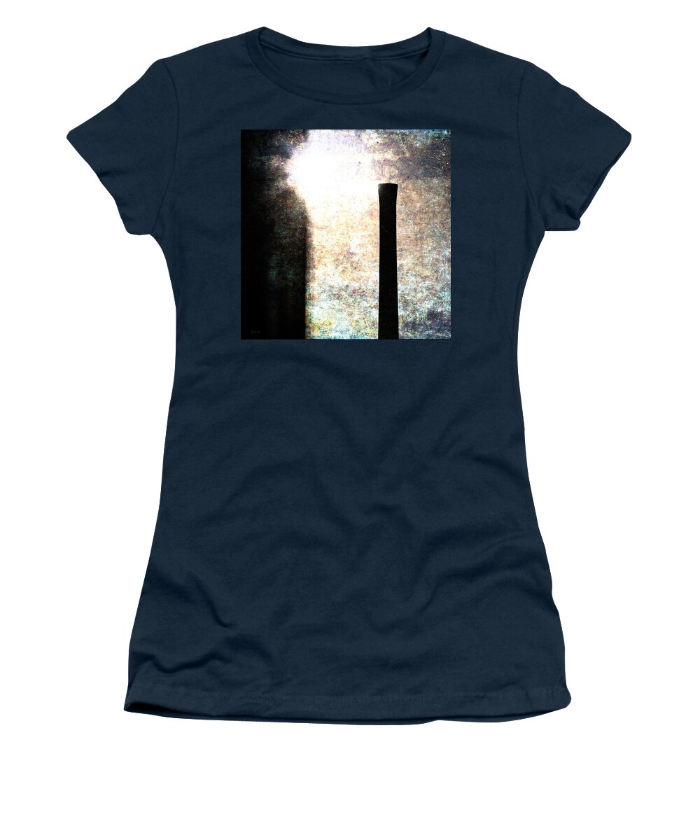 Abstract Women's T-Shirt featuring the photograph Industrial Afternoon by Bob Orsillo
