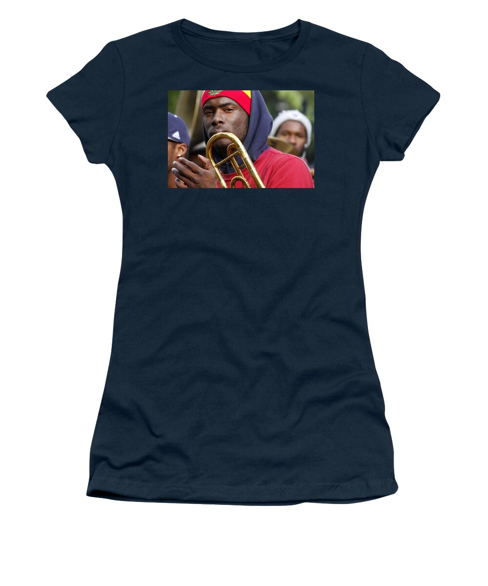 Kg Women's T-Shirt featuring the photograph Inside the Thoughts of Jazz by KG Thienemann