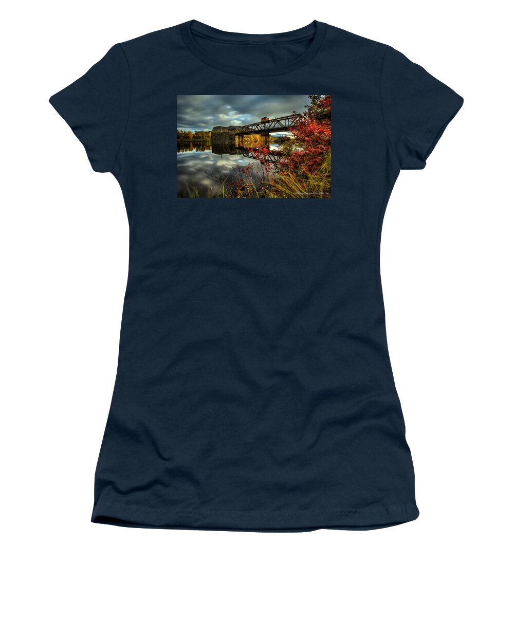 Abandoned Women's T-Shirt featuring the photograph James Street Bridge a severed artery by Jakub Sisak