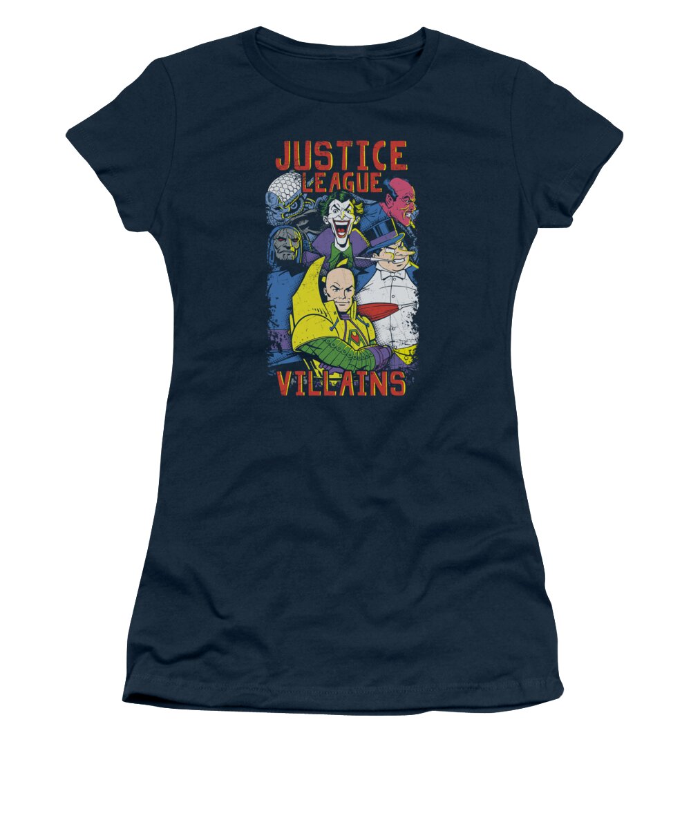 Justice League Of America Women's T-Shirt featuring the digital art Jla - Justice For America by Brand A