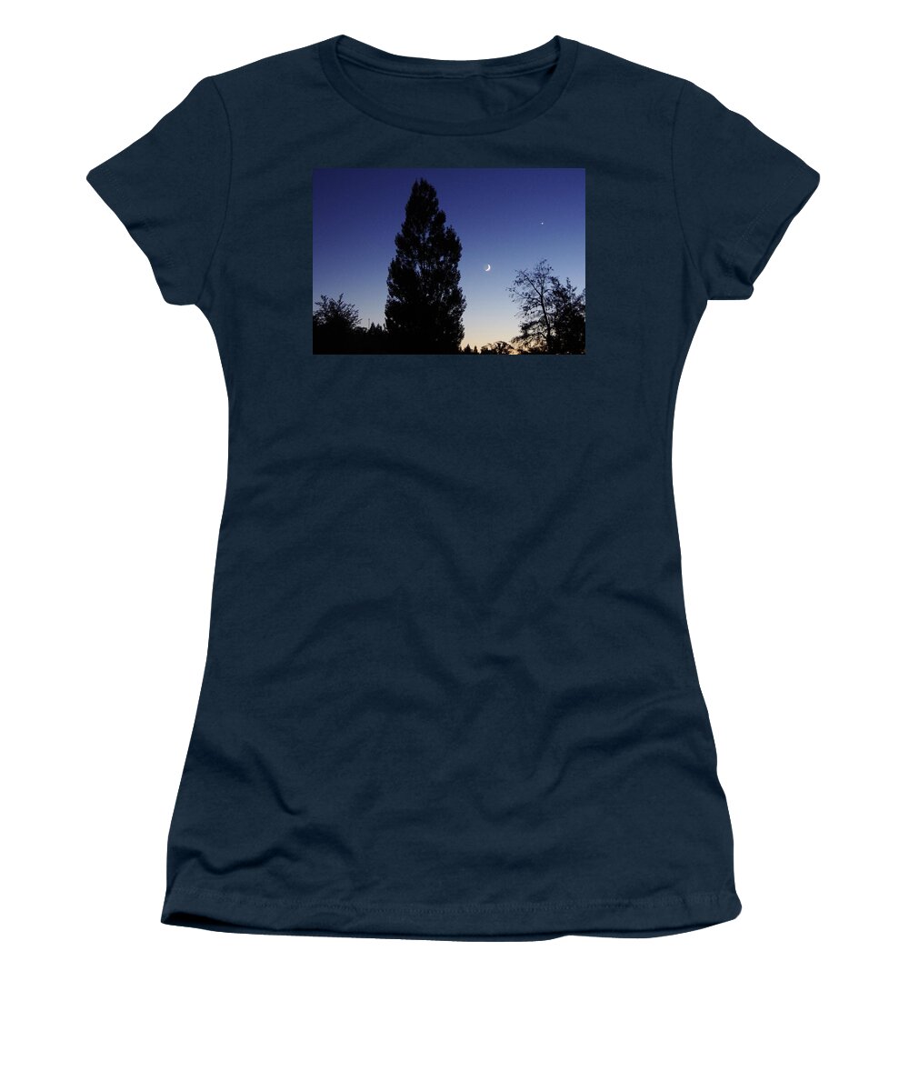 Stargazers Festival 2013 Women's T-Shirt featuring the photograph Julian night sky 2013 a by Phyllis Spoor