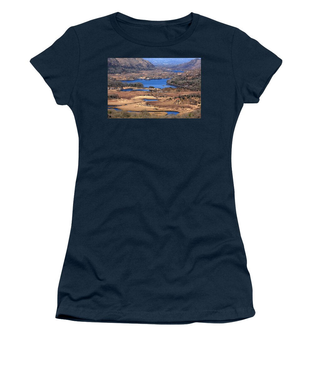 Ireland Women's T-Shirt featuring the photograph Ladies View Killarney National Park by Aidan Moran
