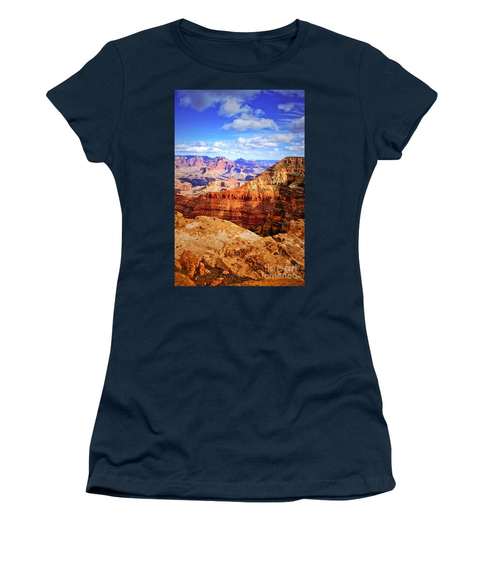Canyon Women's T-Shirt featuring the photograph Layers of the Canyon by Tara Turner