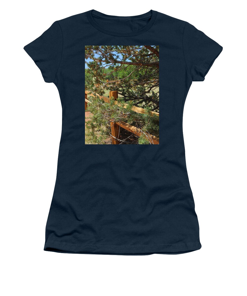 Wright Women's T-Shirt featuring the photograph Leading Me Onward by Paulette B Wright