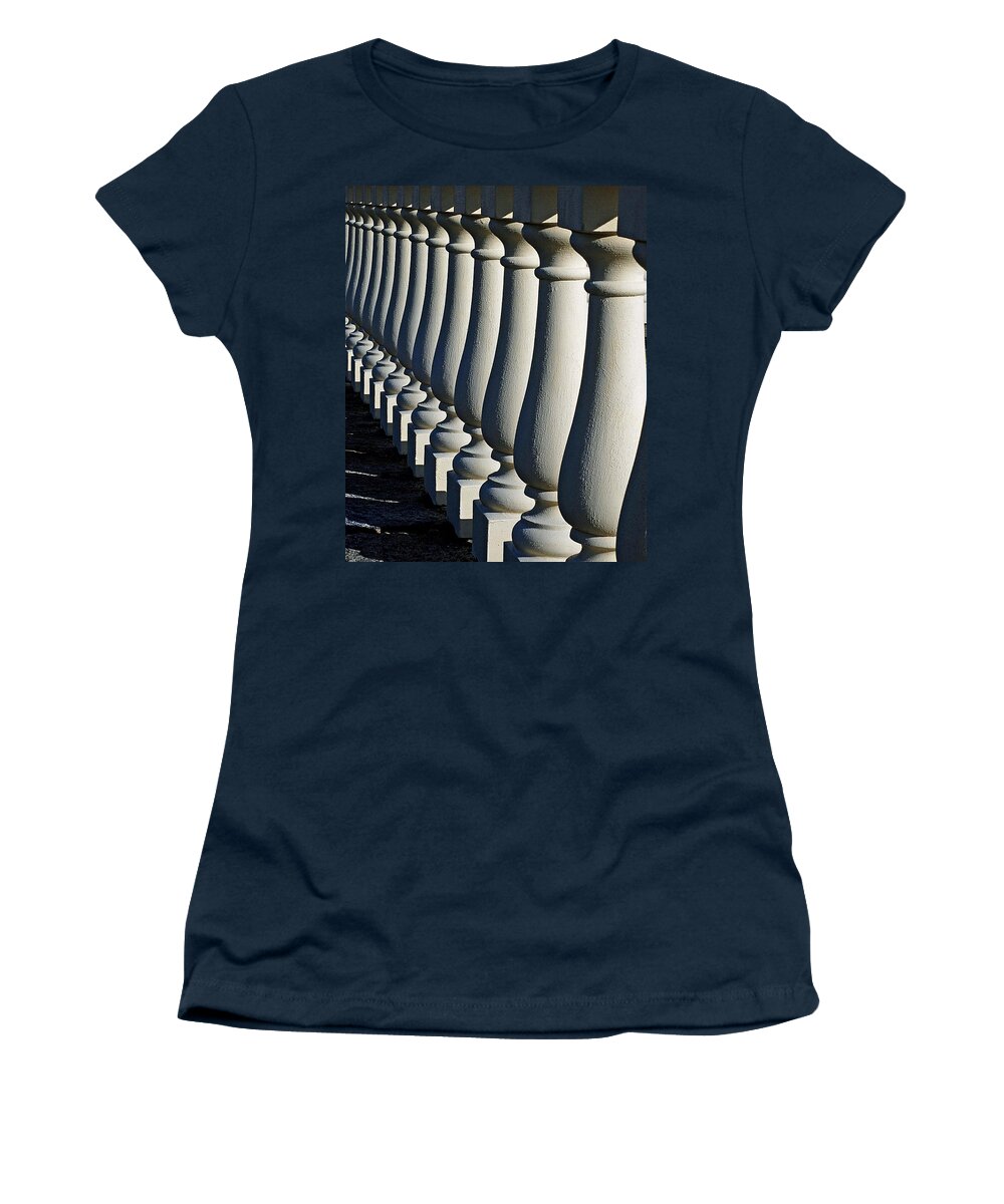 Landscape Women's T-Shirt featuring the photograph Lineup by Lisa Phillips