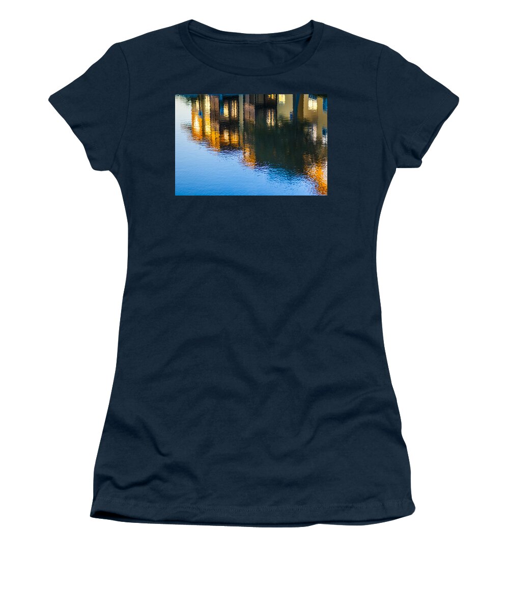 Waterfront Women's T-Shirt featuring the photograph Living On The Water - 3 by Carolyn Marshall